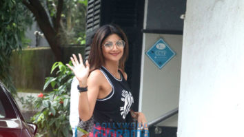 Shilpa Shetty spotted outside a clinic in Bandra