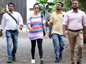 Shraddha Kapoor snapped at Sunny Super Sound in Juhu