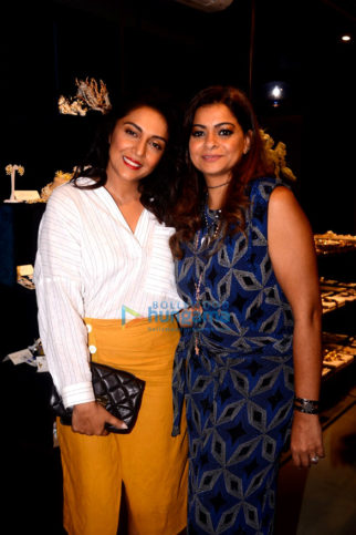 Shweta Salve and Roshni Chopra attend the Bansri pop-up store launch