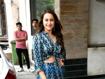 Sonakshi Sinha promotes her film Happy Phirr Bhag Jayegi