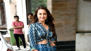 Sonakshi Sinha promotes her film Happy Phirr Bhag Jayegi