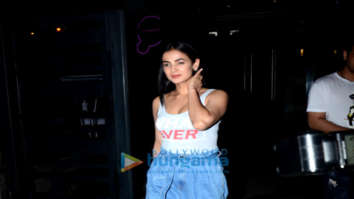 Sonal Chauhan snapped at BKC