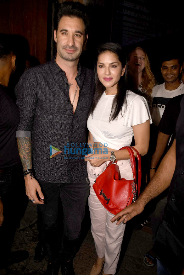 Sunny Leone and Pooja Chopra snapped in Juhu Sunny Leone and Pooja Chopra snapped in Juhu