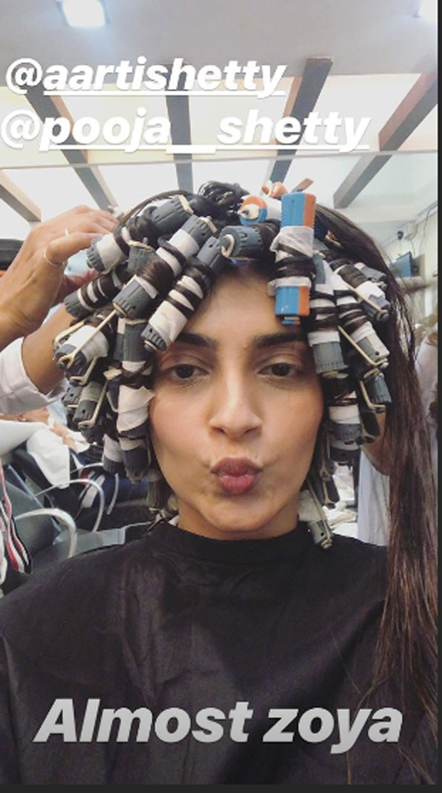 The Zoya Factor: Sonam Kapoor goes for permanent curls, gives a sneak peek into a transformation (see pics and video)