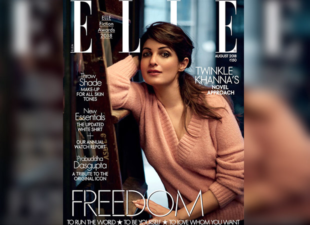 Twinkle Khanna aka Mrs Funnybones spills some sass as the Elle cover girl!  : Bollywood News - Bollywood Hungama