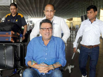 Vaani Kapoor and Boman Irani snapped at the airport