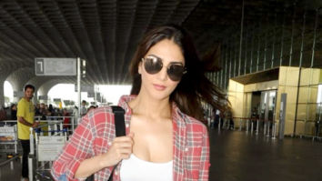 Vaani Kapoor and Boman Irani snapped at the airport