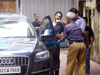 Varun Dhawan snapped in Bandra