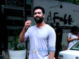 Vicky Kaushal spotted at Fable in Juhu