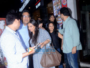 Vidya Balan and Siddharth Roy Kapur spotted at Bastian in Bandra