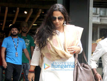Vidya Balan spotted at the Puma store in Khar