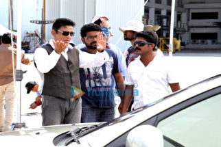 On The Sets Of The Movie Vishwaroop II