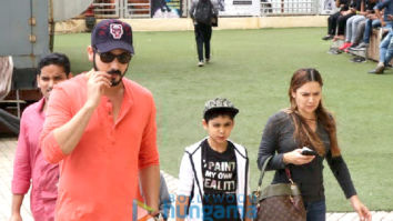 Zayed Khan spotted with his family at PVR Juhu