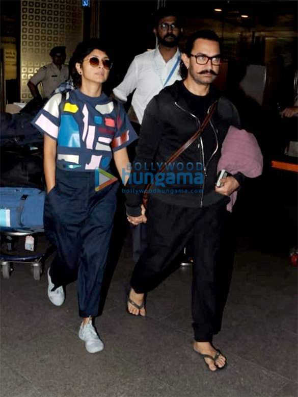 Aamir Khan, Priyanka Chopra, Janhvi Kapoor, Kiran Rao and others snapped at the airport Aamir Khan, Priyanka Chopra, Janhvi Kapoor, Kiran Rao and others snapped at the airport