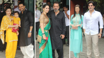 Aayush Sharma & Arpita’s Ganpati Visarjan