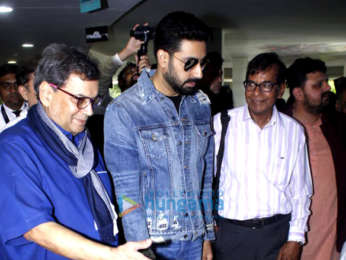 Abhishek Bachchan and Konkana Sen grace the inauguration of the Whistling Woods International ‘75 Frames’ rare portrait collection of Amitabh Bachchan