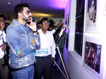 Abhishek Bachchan and Konkana Sen grace the inauguration of the Whistling Woods International ‘75 Frames’ rare portrait collection of Amitabh Bachchan