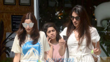 Alia Bhatt and Anushka Ranjan snapped at BKC