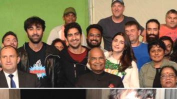 Alia Bhatt and Ranbir Kapoor get a special visit from President Ram Nath Kovind on Brahmastra sets (view pics)