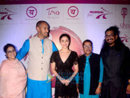 Alia Bhatt snapped at East Greets West conversation by Tapan Mody