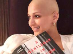 Amid cancer treatment, Sonali Bendre celebrates ‘Read A Book Day’ with a brave photo