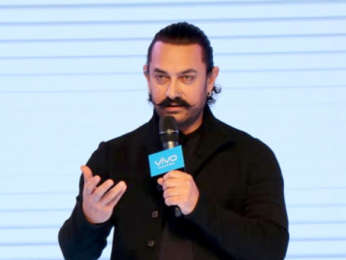 Aamir Khan snapped at VIVO 11 Pro launch