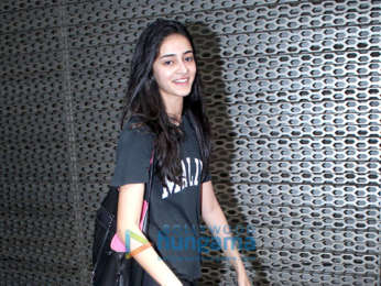 Ananya Pandey snapped after dance class in Andheri Exclusive