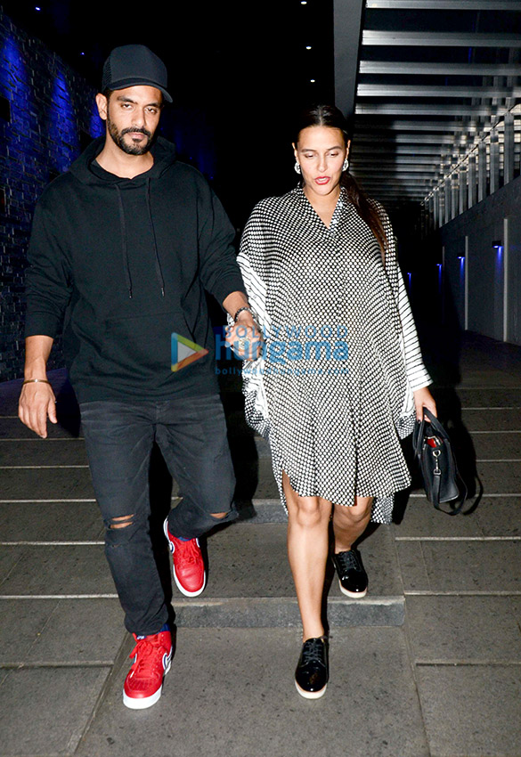 angad bedi and neha dhupia and spotted at hakkasan in bandra 3