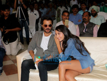 Anil Kapoor & Nora Fatehi snapped at NM College Festival