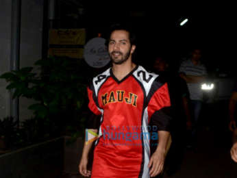Anushka Sharma and Varun Dhawan snapped in Bandra