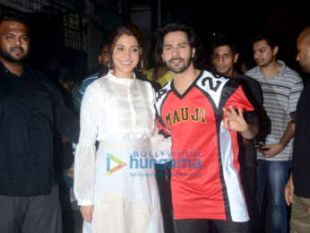 Anushka Sharma and Varun Dhawan snapped in Bandra