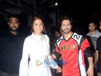 Anushka Sharma and Varun Dhawan snapped in Bandra