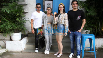 Arbaaz Khan, Giorgia Andriani, Amrita Arora and others spotted at Olive