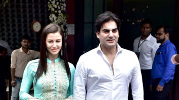 Arbaaz Khan and others snapped at Arpita Khan’s residence for Ganpati