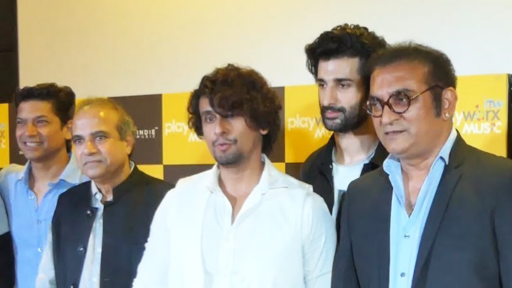 Aye Zindagi song launch with Sonu Nigam, Shaan & others | Part 2