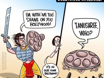Bollywood Toons: Tanushree Dutta questions Bollywood’s silence over sexual harassment!