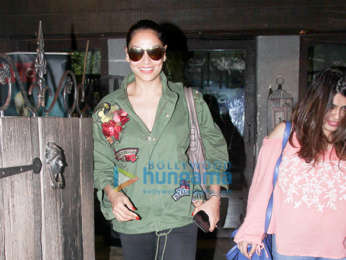 Bipasha Basu spotted at Hakim's Aalim Salon in Bandra