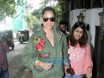 Bipasha Basu spotted at Hakim's Aalim Salon in Bandra