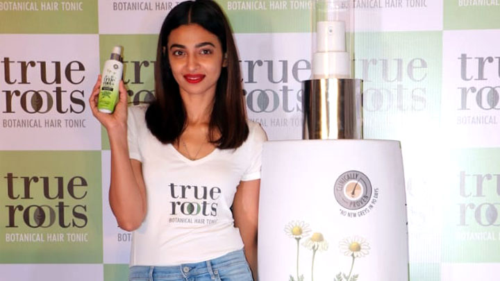 CHECK OUT: Radhika Apte endorses a hair tonic brand!! - Bollywood Hungama
