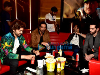 Cast of Paltan snapped during promotions at R City Mall in Ghatkopar