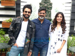 Cast of the film Mitron snapped at a photoshoot in Delhi