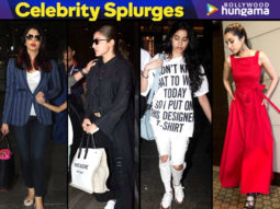 Splurge Alert! Aishwarya Rai Bachchan and Anushka Sharma spend BIG, Shraddha Kapoor, Shilpa Shetty, Janhvi Kapoor make some modest style choices!
