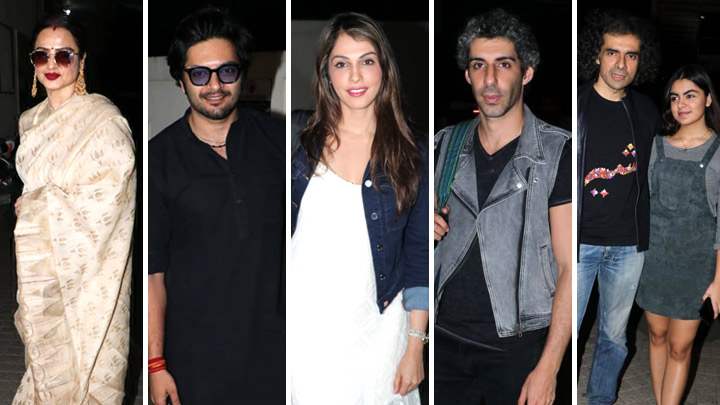 Celebs SPOTTED at special screening of Manto | Rekha | Shaan | Nandita Das