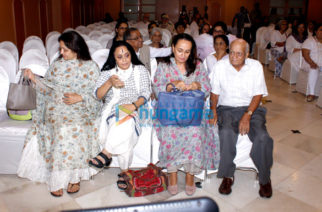 Celebs snapped attending the prayer meet for the late Kalpana Lajmi