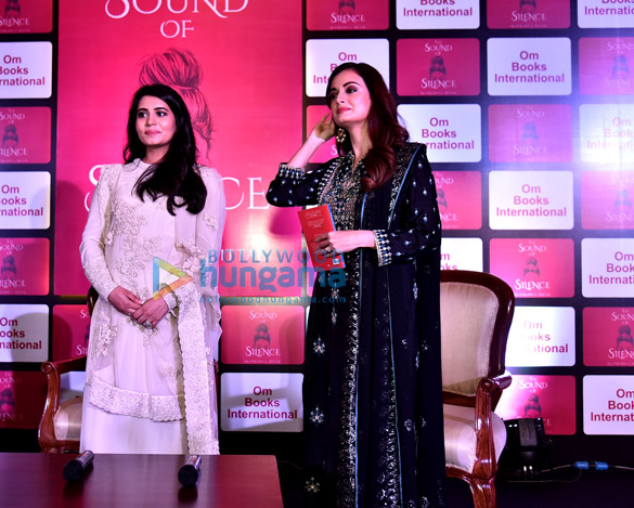 dia mirza graces the launch of the sound of silence book in delhi 3