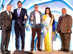 Dia Mirza snapped with Alec Baldwin at the UN Environment awards