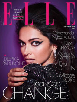 Deepika Padukone On The Cover Of Elle
