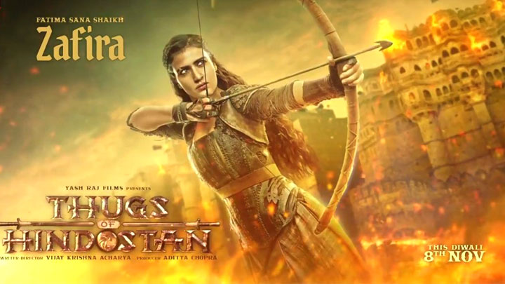 FIRST LOOK: Fatima Sana Shaikh as ZAFIRA from Thugs Of Hindostan