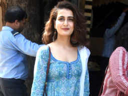 Fatima Sana Shaikh and Ashwiny Iyer Tiwari snapped at the Balaji office