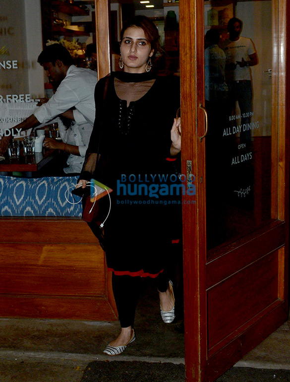fatima sana shaikh spotted at sequel 1 2